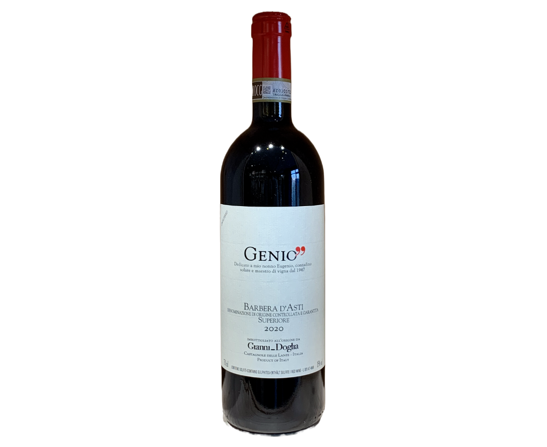 BARBERA D'ASTI SUPERIORE DOCG 2020 - GENIO BARBERA D'ASTI SUPERIORE DOCG 2020 - GENIO