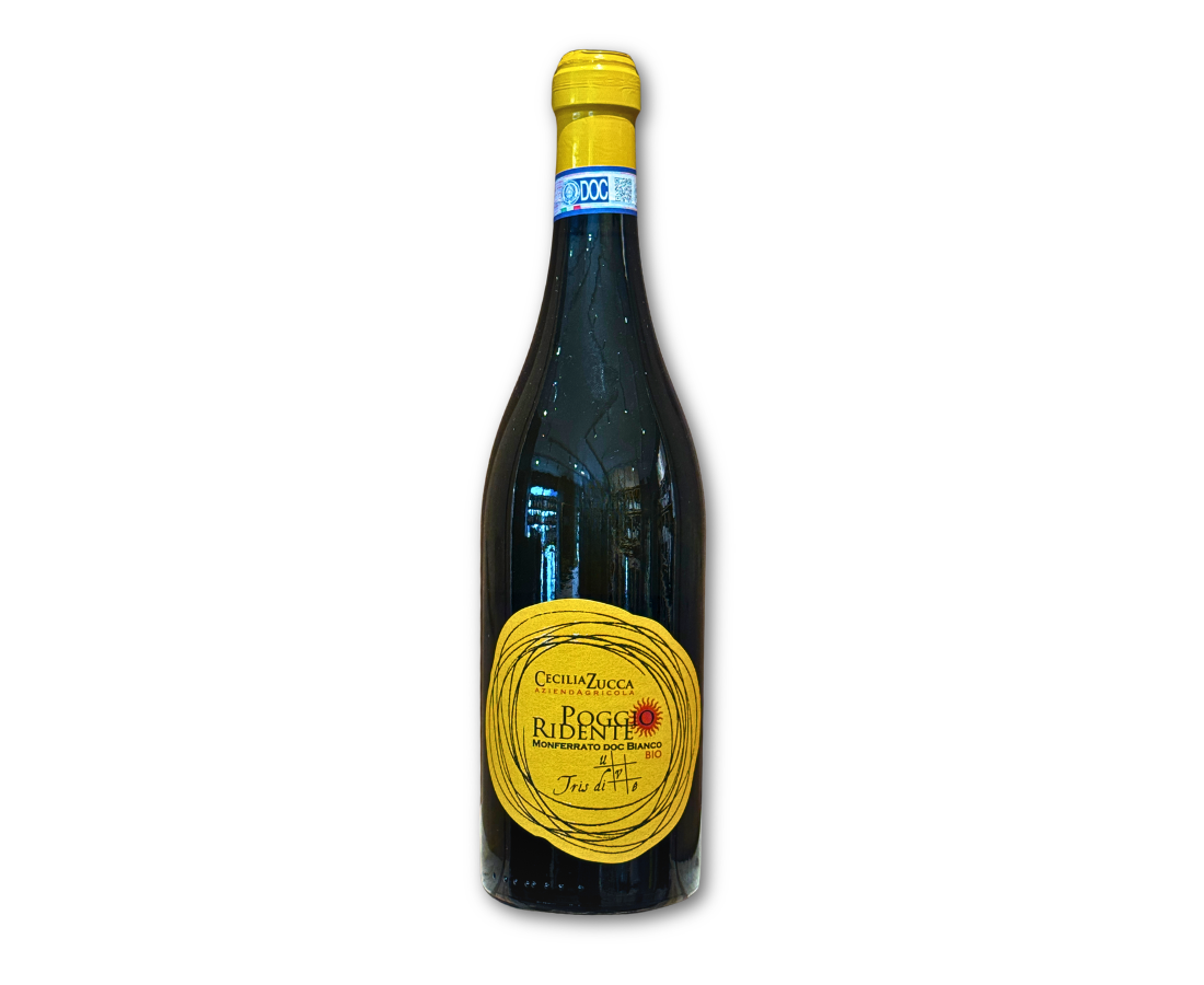 MONFERRATO DOC BIANCO BIO 2024 - TRIS DI UVE MONFERRATO DOC BIANCO BIO 2024 - TRIS DI UVE